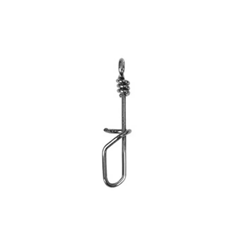 Delphin Q-Snap M 10 Stück Wirbel und Snap Karabiner-Swivels-JJ-Fishing