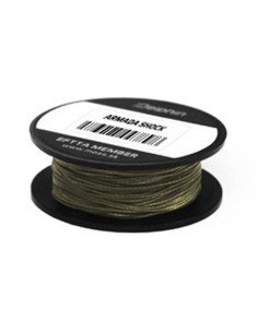 Delphin Armada Shock Line 0,30mm 68lb 20m grün Vorfachmaterial-Vorfachmaterial & Montage-Zubehör-JJ-Fishing