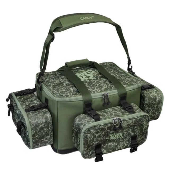 Delphin Blokz CarryAll Space C2G 30L+15L Camo Angeltasche-Angeltaschen-JJ-Fishing