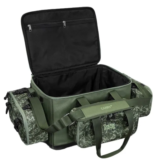 Delphin Blokz CarryAll Space C2G 30L+15L Camo Angeltasche-Angeltaschen-JJ-Fishing