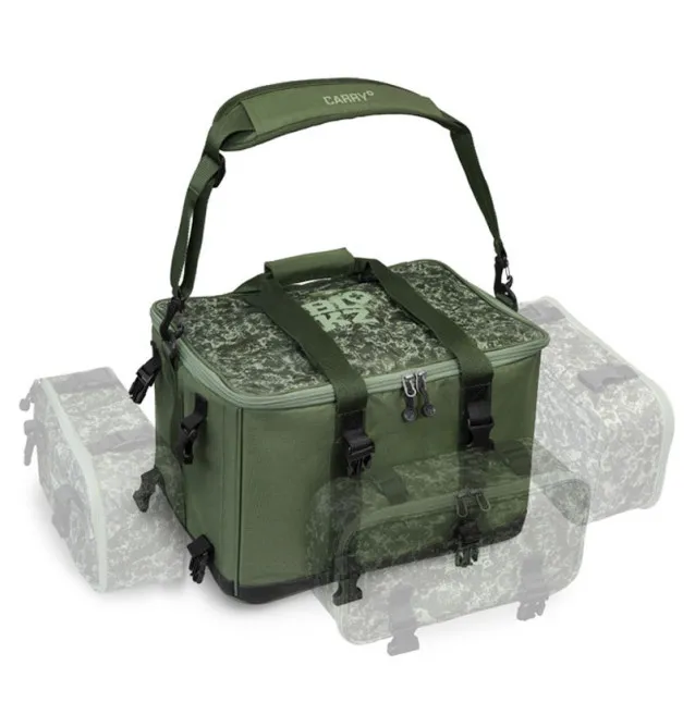 Delphin Blokz CarryAll Space C2G 30L+15L Camo Angeltasche-Angeltaschen-JJ-Fishing
