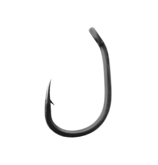 Delphin HKD Riger Tefcon Hooks 10+1 Stück Größe 4 Barbed Teflon Karpfen Angelhaken-Hook & Co-JJ-Fishing