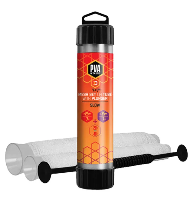 Delphin PVA n ́tastic Set 2in1 25mm + 35mm langsam auflösend wasserlöslich-PVA-JJ-Fishing