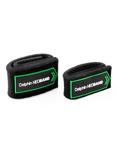 Delphin Neoband 2-teilig Rutenbänder Neopren Rod Bands-Rutenzubehör-JJ-Fishing
