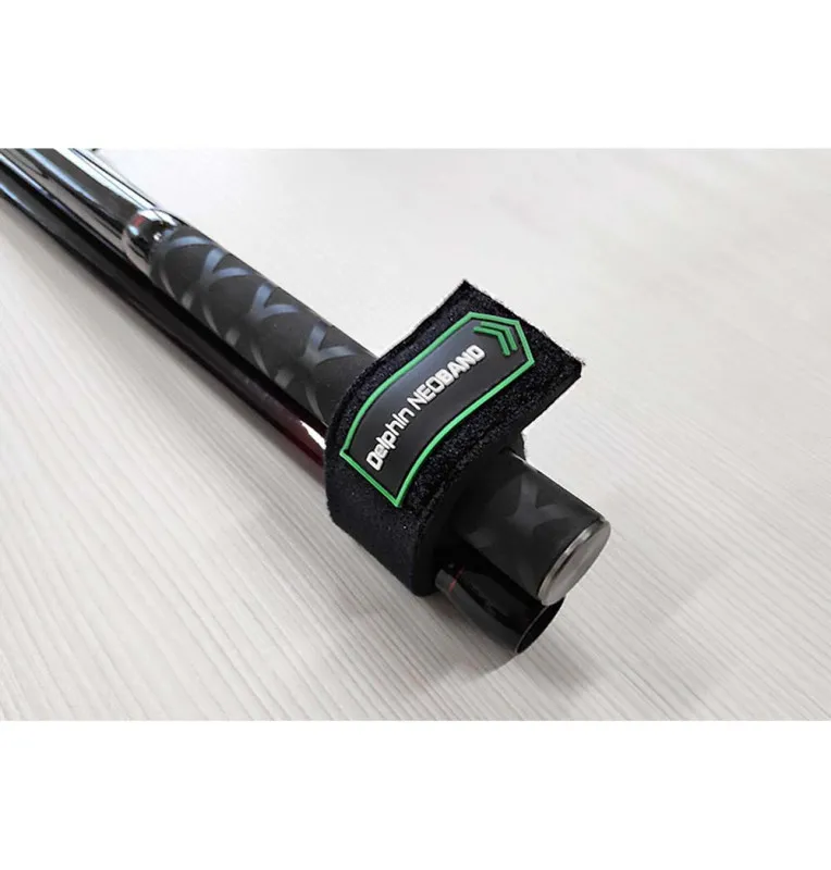 Delphin Neoband 2-teilig Rutenbänder Neopren Rod Bands-Rutenzubehör-JJ-Fishing
