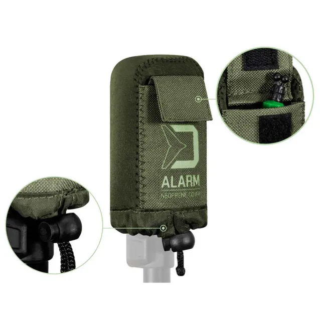 Delphin Alarm Neoprene Bag Weather Protection for Bite Alarms Bite Alarm Bag-Accessory Bags-JJ-Fishing