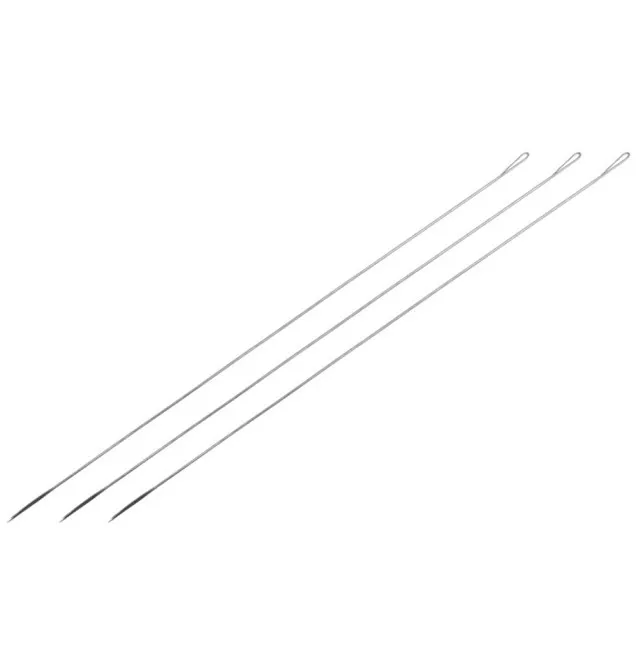Delphin Fishy Ködernadel 3 Stück 15cm Bait Needle Angelzubehör-Werkzeuge-JJ-Fishing