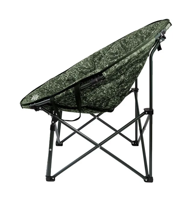 Delphin Yogeen C2G Camo Moon Chair Stuhl runder Angelsessel faltbar-Angelliegen & Angelstühle-JJ-Fishing