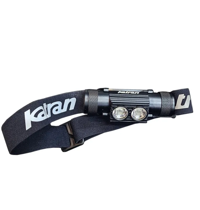 Katran Headlamp W/B 460 Pro with hard case, battery and blue light-Lighting-JJ-Fishing