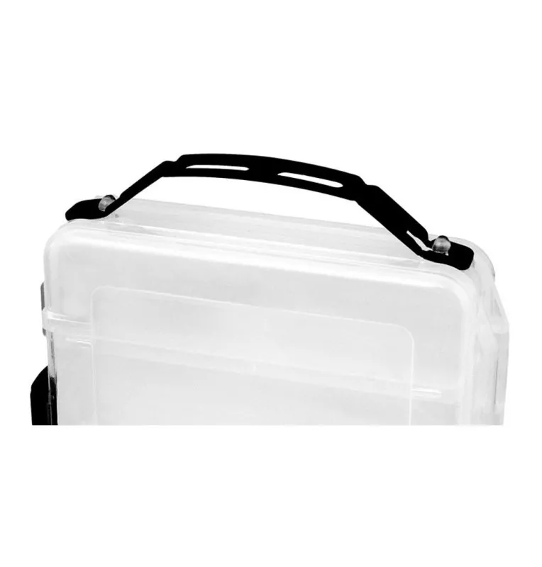 Delphin TBX Duo Kunstköderbox 210-12P Clip 210x165x40mm Tacklebox Köderbox transparent-Tackle Boxen-JJ-Fishing