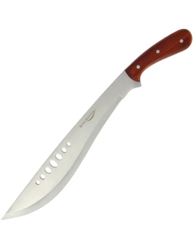 Anglo Arms Kukri Machete 572 - 20.75" Machete with Wooden Handle and Case (572)-Messer-JJ-Fishing