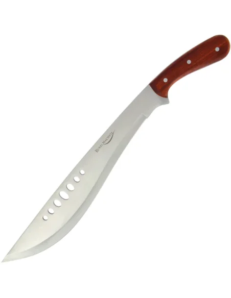 Anglo Arms Kukri Machete 572 - 20.75" Machete with Wooden Handle and Case (572)-Knife-JJ-Fishing