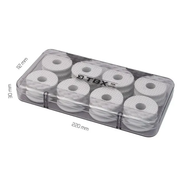 Delphin TBX Zig Rig Kunstköderbox 220-8F Magnetic 220x112x30mm Tacklebox Köderbox transparent-Tackle Boxen-JJ-Fishing