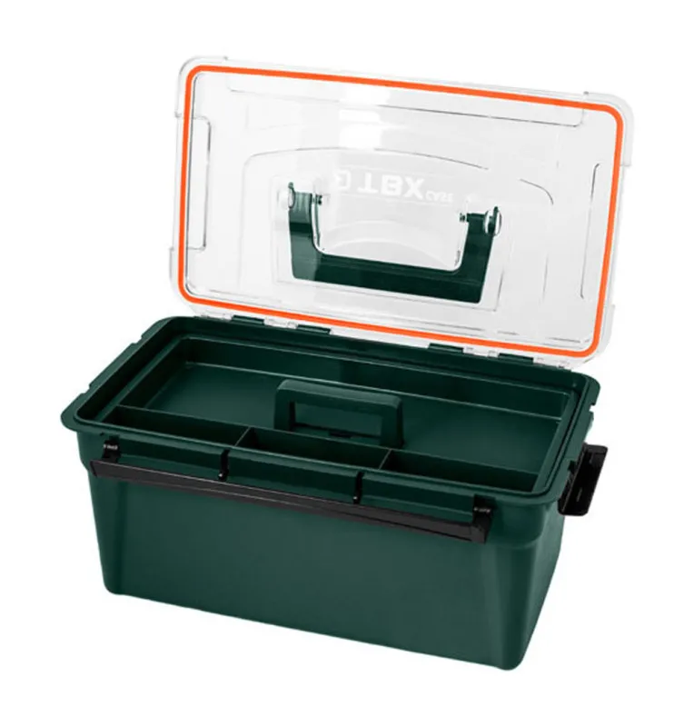 Delphin TBX Case Clip Artificial Lure Box Tacklebox Bait Box-Tackle Boxing-JJ-Fishing