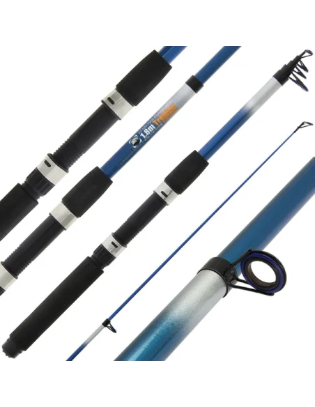 NGT Angling Pursuits Trekker Telescopic - 6ft (1.8m) Telescopic Fishing Rod (Glass)-Teleskopruten-JJ-Fishing
