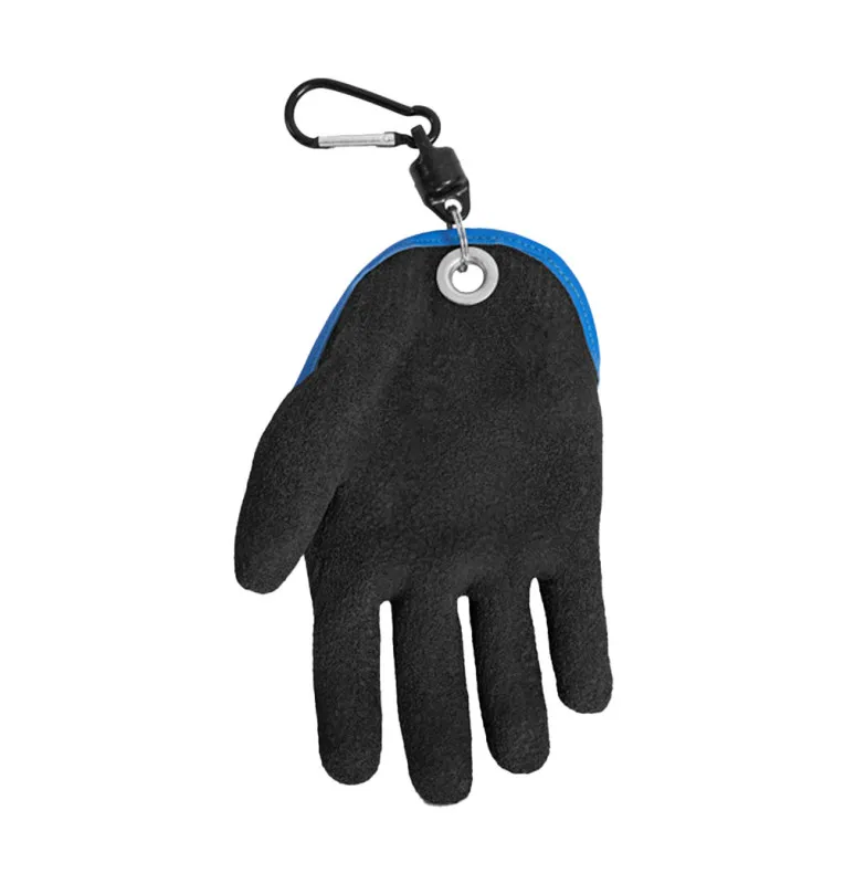 Delphin Hazard Waller Glove Right with magnetic closure Wels Glove Landing Glove-Masks, gloves & Co-JJ-Fishing
