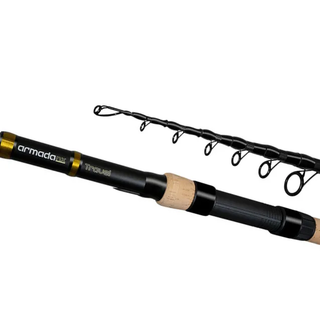 Delphin Armada NX BlackWay Travel Cork 12ft/360cm 3,0lb Teleskop Karpfenrute Angelrute Tele Rod-Teleskopruten-JJ-Fishing