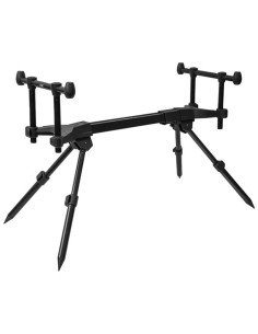 Delphin Bronx 2G Stalx Rod Pod Black Rod Rest British Style-Rod Pod's, Banksticks & Buzzerbars-JJ-Fishing
