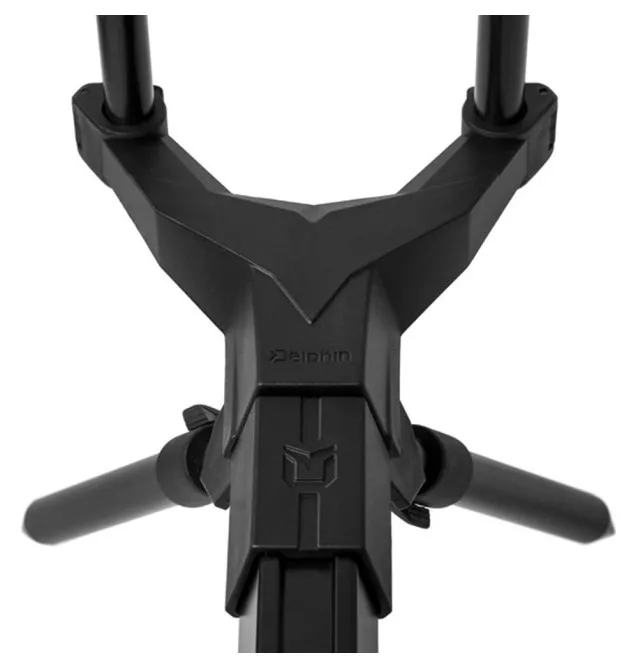 Delphin Bronx 2G Stalx Rod Pod schwarz Rutenauflage British Style-Rod Pod´s, Banksticks & Buzzerbars-JJ-Fishing