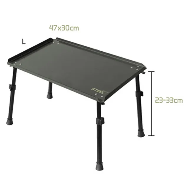 Delphin Steels Angel Table L Bivvy Table-Bivvy Table Tables-JJ-Fishing