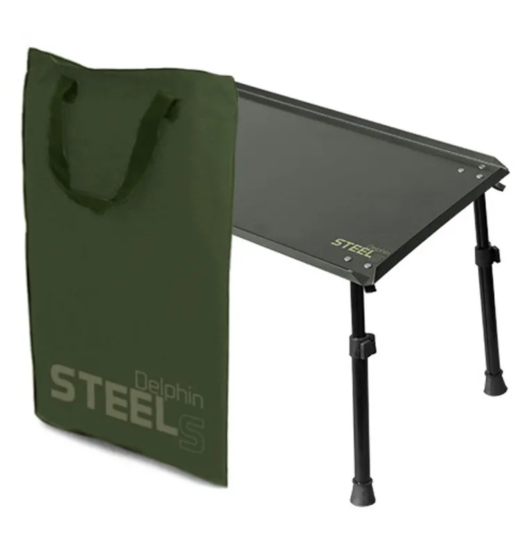Delphin Steels Angel-Tisch L Bivvy Table-Bivvy Table Tische-JJ-Fishing