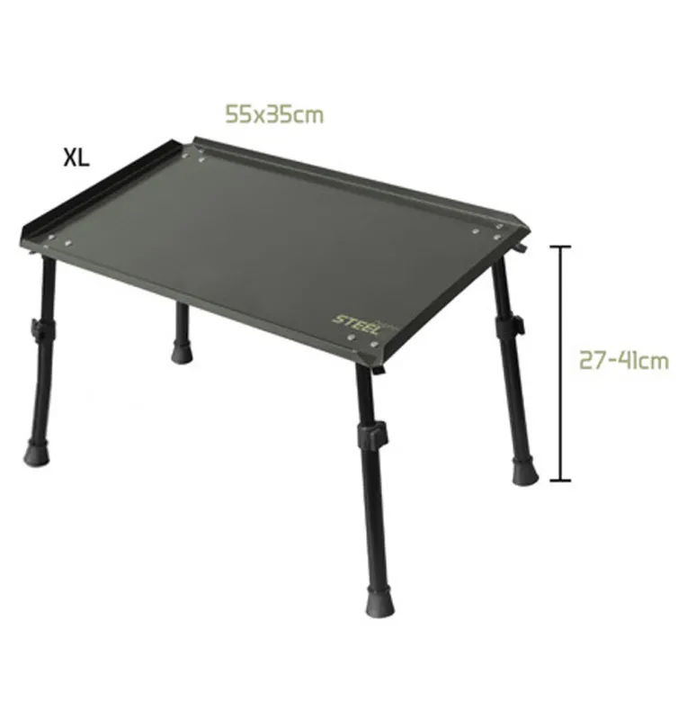 Delphin Steels Angel-Tisch XL Bivvy Table-Bivvy Table Tische-JJ-Fishing