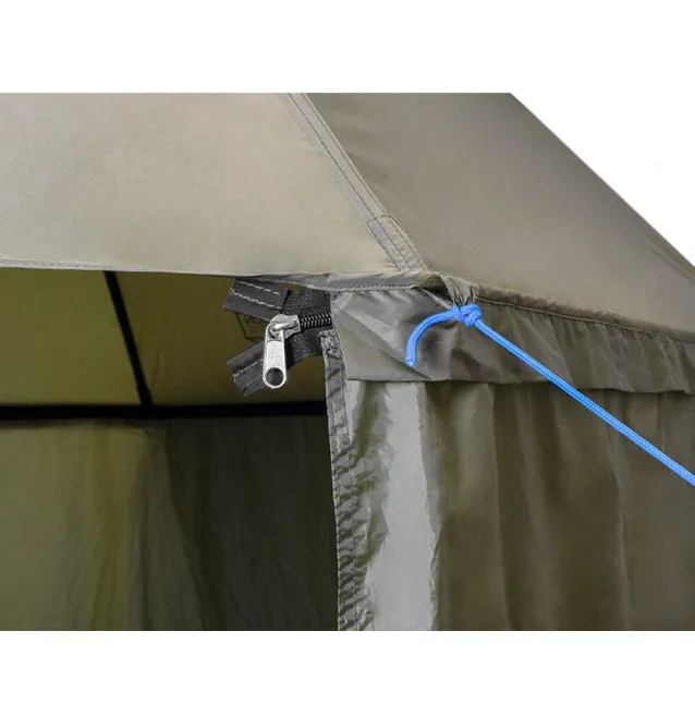 Delphin Monzun Master Regenschirm mit Seitenwand Angelschirm Extra Stabil mit Verankerungen-Schirme & Zelte-JJ-Fishing