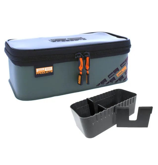 PB Products EVA H2O Proof End Tackle BaX 3 24,5x13x9cm grün feuchtigkeitsabweisend-Zubehörtaschen-JJ-Fishing
