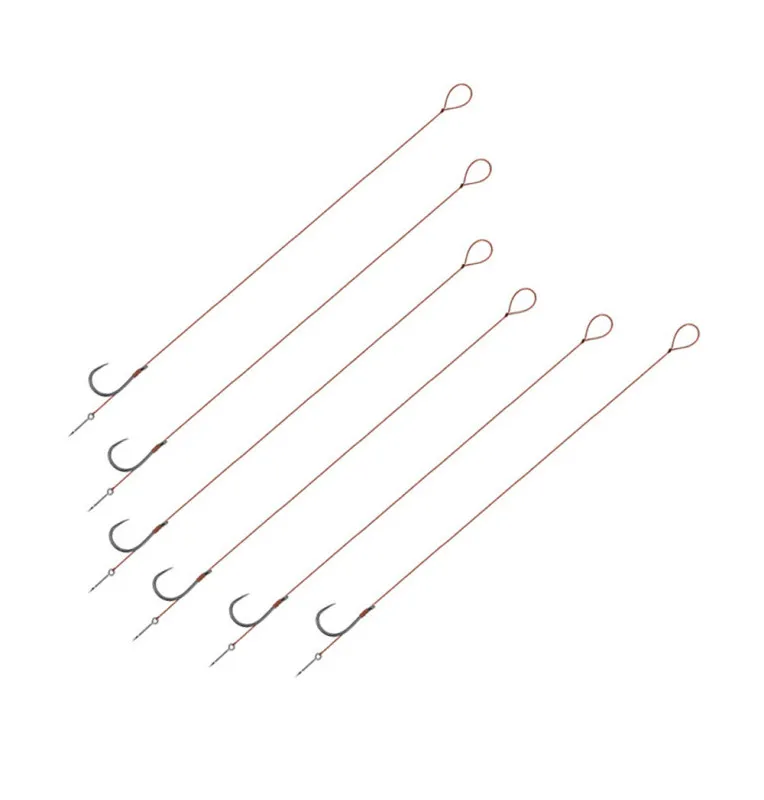 Delphin Feeder Vorfach Proxi 8 Sting Barbless Feeder Rig 6 Stück Länge: 8cm Größe: 8-Vorfächer-JJ-Fishing