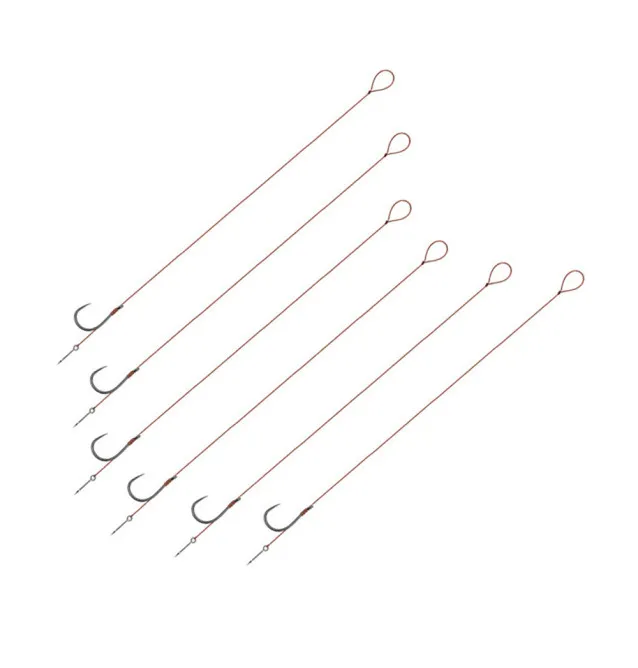 Delphin Feeder Vorfach Proxi 8 Sting Barbless Feeder Rig 6 Stück Länge: 8cm Größe: 8-Vorfächer-JJ-Fishing