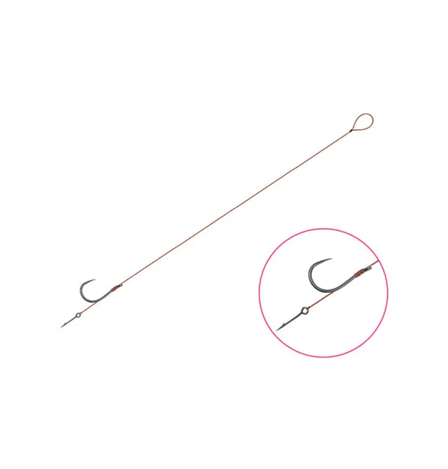 Delphin Feeder Vorfach Proxi 8 Sting Barbless Feeder Rig 6 Stück Länge: 8cm Größe: 8-Vorfächer-JJ-Fishing