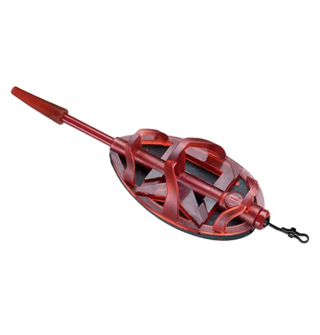 Delphin Quix Method Feeder Cage Flat L / 40g Quick Change Feeder Blei-Futterkörbe & Bleie-JJ-Fishing