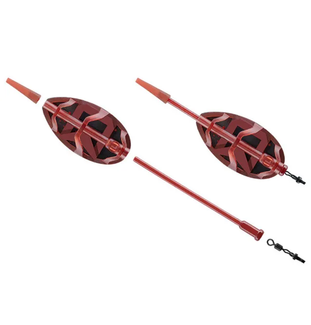 Delphin Quix Method Feeder Cage Flat L / 50g Quick Change Feeder Blei-Futterkörbe & Bleie-JJ-Fishing