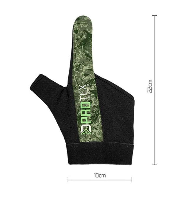 Delphin Protex C2G Wurfhandschuh Casting Finger-Masken, Handschuhe & Co-JJ-Fishing