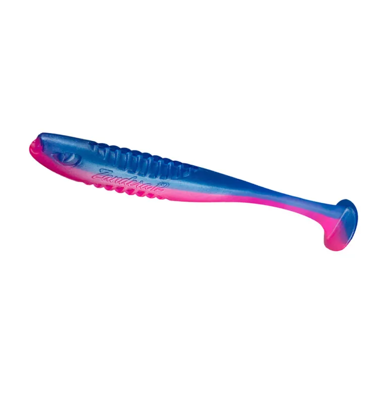 Delphin Bomb! Gummiköder Zandera UVs Lolipop 5 Stück 10cm Active Salted Gummifische Raubfisch Köder Soft Bait-Gummifische / G...