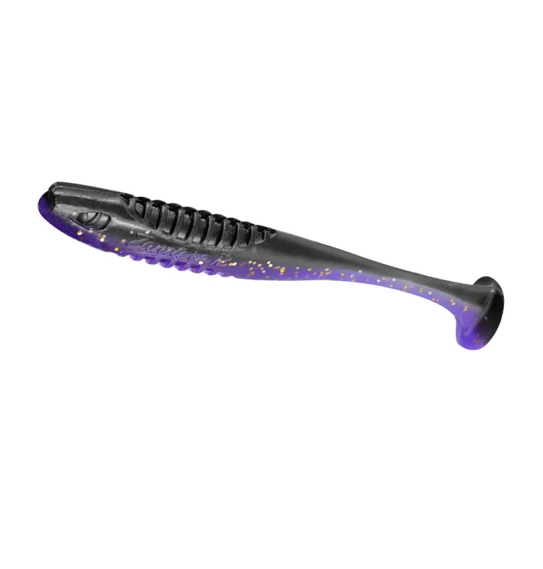 Delphin Bomb! Gummiköder Zandera UVs Galaxy 5 Stück 10cm Active Salted Gummifische Raubfisch Köder Soft Bait-Gummifische / Gu...