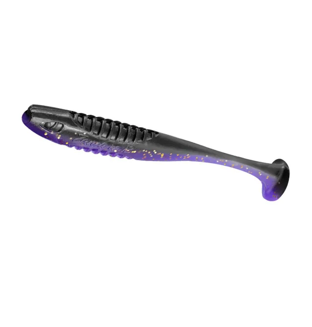 Delphin Bomb! Gummiköder Zandera UVs Galaxy 5 Stück 10cm Active Salted Gummifische Raubfisch Köder Soft Bait-Gummifische / Gu...