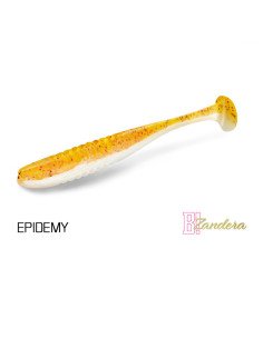 Delphin Bomb! Gummiköder Zandera UVs Epidemy 5 Stück 10cm Active Salted Gummifische Raubfisch Köder Soft Bait-Gummifische / G... 2