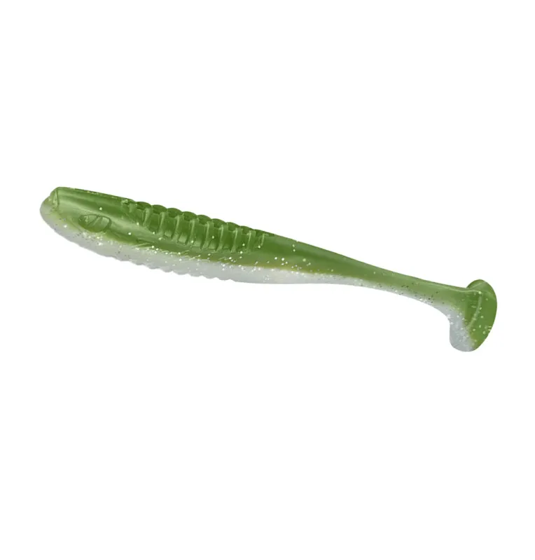 Delphin Bomb! Gummiköder Zandera UVs Agresor 5 Stück 10cm Active Salted Gummifische Raubfisch Köder Soft Bait-Gummifische / G...