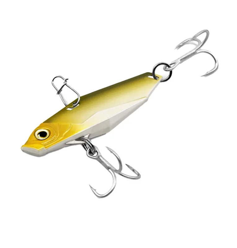 Delphin Tera Vibra-Köder 12g Hakengröße 8 Olive Vibrations Wobbler / Blinker-Blinker / Spinnköder-JJ-Fishing