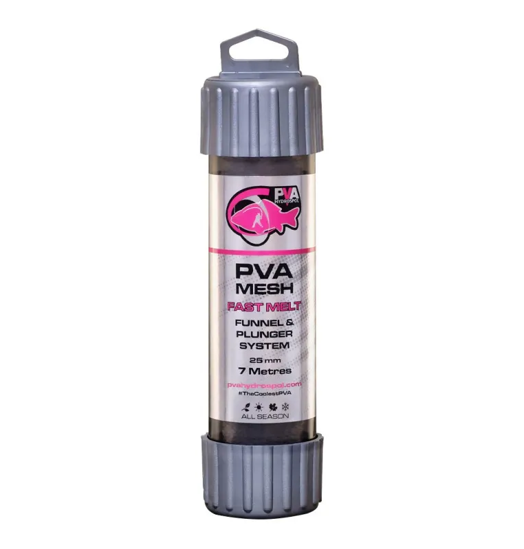 PVA Hydrospol Short PVA Mesh System 7m 25mm Fast Melt Reißfestes Material Wasserlöslich-PVA-JJ-Fishing