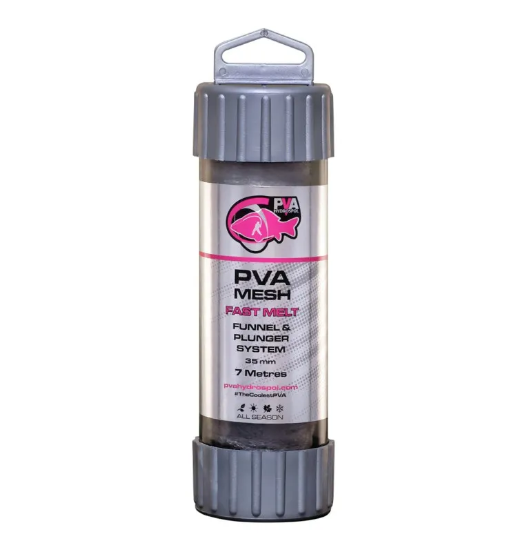 PVA Hydrospol Short PVA Mesh System 7m 35mm Fast Melt Reißfestes Material Wasserlöslich-PVA-JJ-Fishing