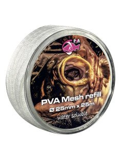 PVA Hydrospol PVA Mesh Refill 25m 25mm Slow Melt Reißfestes Material Wasserlöslich-PVA-JJ-Fishing