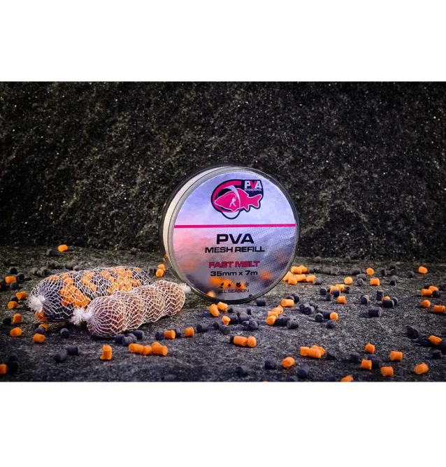 PVA Hydrospol PVA Mesh Refill 7m 35mm Fast Melt Reißfestes Material Wasserlöslich-PVA-JJ-Fishing