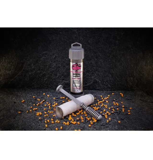 PVA Hydrospol SHORT PVA Mesh System 25mm 7m Fast Melt Reißfestes Material Wasserlöslich-PVA-JJ-Fishing