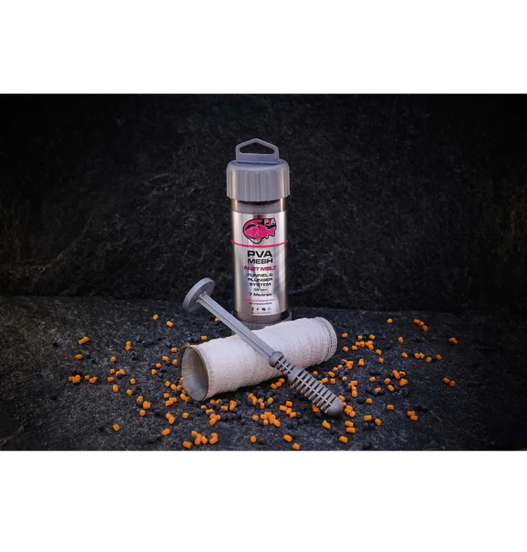 PVA Hydrospol Short PVA Mesh System 7m 35mm Fast Melt Reißfestes Material Wasserlöslich-PVA-JJ-Fishing