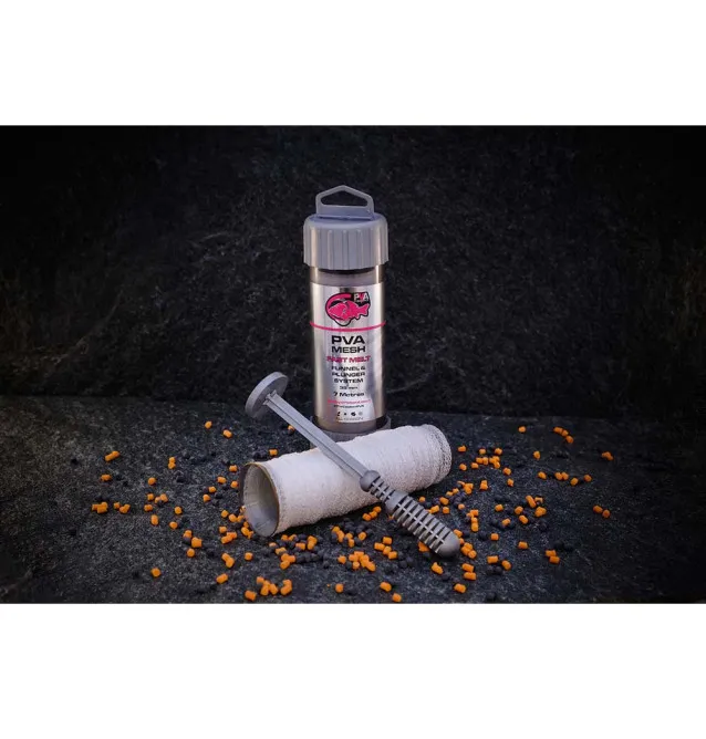 PVA Hydrospol Short PVA Mesh System 7m 35mm Fast Melt Reißfestes Material Wasserlöslich-PVA-JJ-Fishing