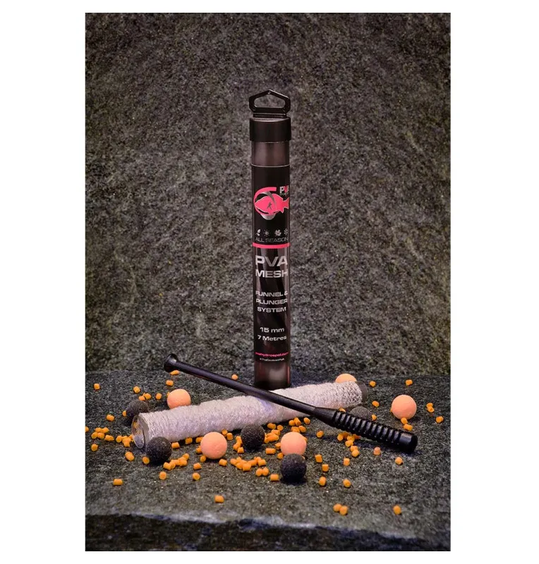 PVA Hydrospol PVA Mesh System 7m 15mm Slow Melt Reißfestes Material Wasserlöslich-PVA-JJ-Fishing