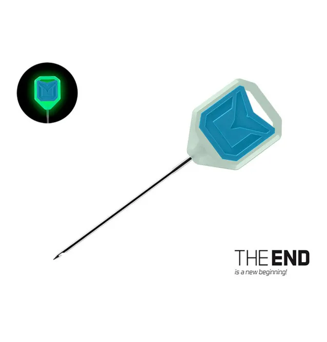 Delphin T-End GripXF Safety Fluo-Needle Nachtleuchtend Fluoreszierend Boilienadel-Werkzeuge-JJ-Fishing