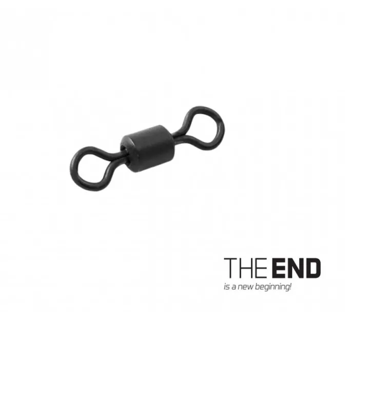 Delphin THE END Power 4 Karpfenwirbel Swivel Endtackle-Swivels-JJ-Fishing